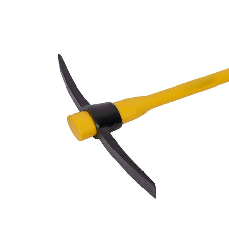 Piccone in acciaio temprato di qualità completo di manico in fibra di vetro 1,5 kg