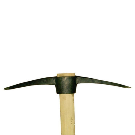 Piccone francese con occhio rotondo e manico realizzato in legno 91 cm