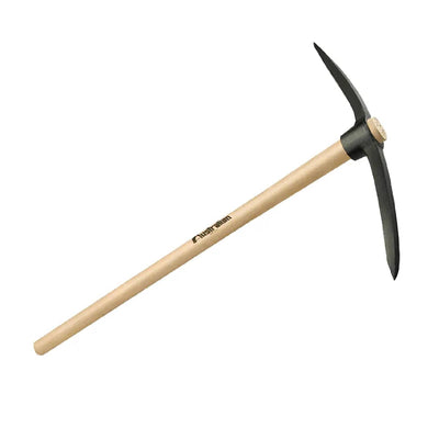 Piccone francese con occhio rotondo e manico realizzato in legno 91 cm