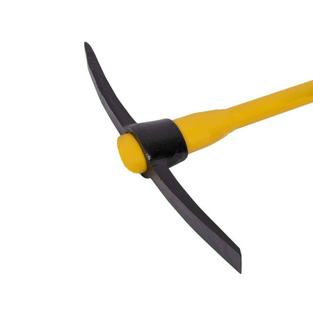 Piccone svizzero con occhio ovale e manico realizzato in legno Mix 91 cm