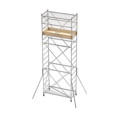 Torre mobile Selfix in acciaio leggero con struttura zincata per anticorrosione atmosferica