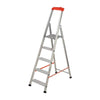 Scala domestica Professionale con struttura in alluminio estruso e zigrinato sui lati