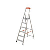 Scala domestica Professionale con struttura in alluminio estruso e zigrinato sui lati
