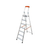Scala domestica Professionale con struttura in alluminio estruso e zigrinato sui lati