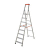 Scala domestica Professionale con struttura in alluminio estruso e zigrinato sui lati