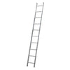 Scala ad un elemento in alluminio leggero e resistente con pioli a sezione quadrata