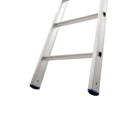Scala svasata ad un elemento realizzata in alluminio leggero e resistente antiscivolo