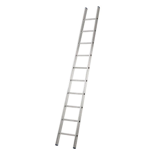 Scala svasata ad un elemento realizzata in alluminio leggero e resistente antiscivolo
