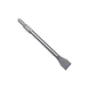 Scalpello piatto con attacco SDS-HEX realizzato in acciaio di qualità 40 x 410 mm