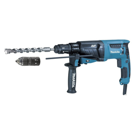 Tassellatore "HR2630TX12" dotato di tre funzioni con attacco SDS-Plus e impugnatura con softgrip