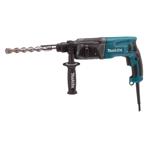 Scalpellatore HR2470 dotato di tre funzioni con attacco SDS-Plus e impugnatura antiscivolo