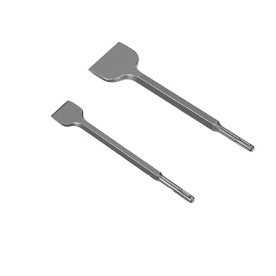 Scalpello con attacco SDS-Plus di tipo largo realizzato in acciaio di qualità