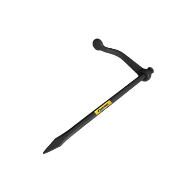 Chiodo fermarighe realizzato in acciaio riaffilabile Cr-V e carbonio 250 x 130 mm