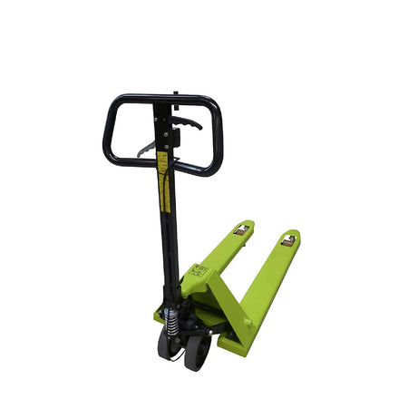 Transpallet idraulico "GS 22S4" a propulsione manuale con ruote direzionali in gomma e timone a 2 curve