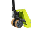 Transpallet idraulico GS 22S4 a propulsione manuale con ruote direzionali in gomma e timone a 2 curve