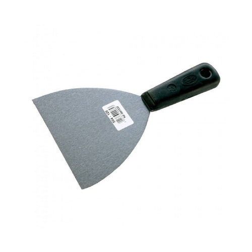 Spatola flessibile per stuccatori ART.504 con lama in acciaio temprato e manico in plastica