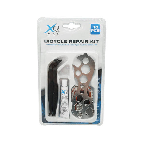 Kit di riparazione per biciclette confezionato in blister da 10 elementi