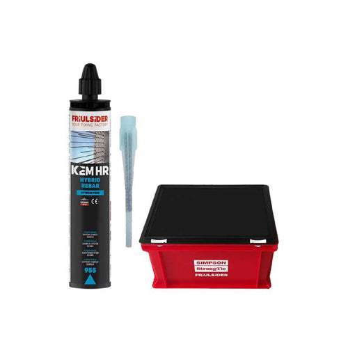 Kit promo KEM HR PACK completo di ancoranti chimici da 300 ml per garantire ottime prestazioni
