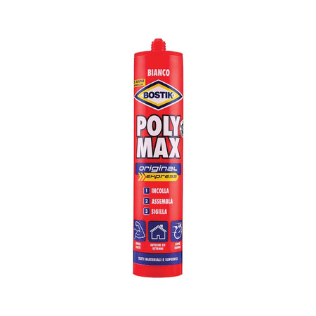 Adesivo sigillante universale "Poly Max" original express super rapida e con elevata tenuta finale
