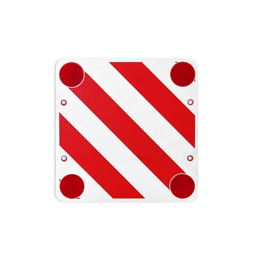 Cartello segnaletico per Carichi Sporgenti realizzato in pvc 50 x 50 cm