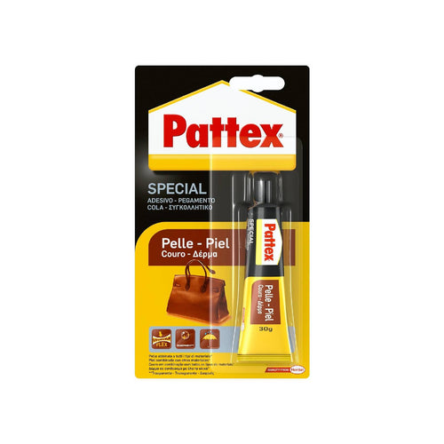 Adesivo a contatto Special Pelle ideale per l'incollaggio rapido di pelle e cuoio 30 gr