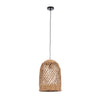 Lampadario Zambia in metallo e carta 30x42,5