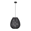 Lampadario Zambia in acciaio 38x42