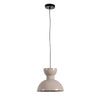 Lampadario Jabalpur in metallo e cotone