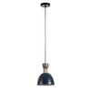 Lampadario Jabalpur in metallo e cotone