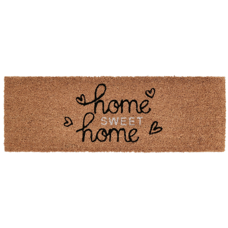 Zerbino in fibra di cocco "Home Sweet Home" 25 x 75 cm
