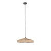 Lampadario Kanda in rafia e metallo