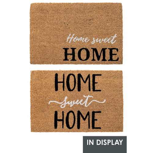 Zerbino 2 pezzi Home Sweet Home 40x60 cm