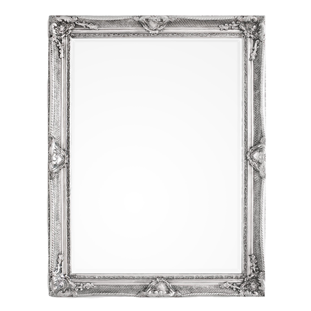 Specchio con cornice in legno "Miro" 90x120 cm