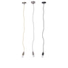 Lampadario Oldish Light Met in acciaio h 120 cm