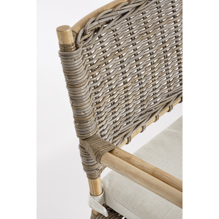 Divano a 2 posti con cuscino "Tarifa" 122.5 cm