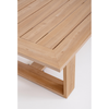 Salotto con poltrone e tavolino Baltic struttura in alluminio per veranda e giardino