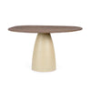Tavolo Stanley in legno mango 140-120x76