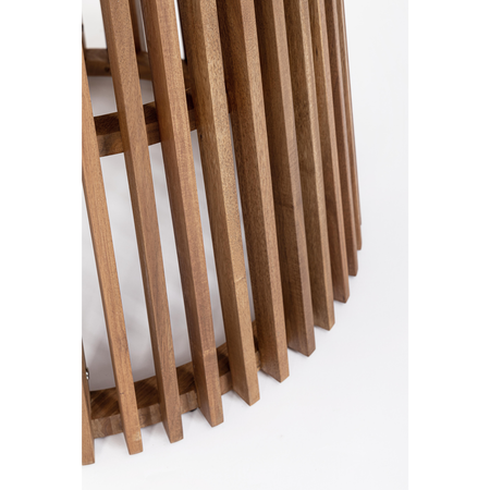 Tavolo "Rodano" in legno di acacia con finitura ad olio per arredo casa