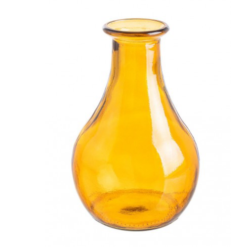 Vaso per uso interno ed esterno  jayla in vetro tondo riciclato Ø20x31h