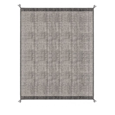 Tappeto da interno Chathu Fronte in lana e retro in cotone.