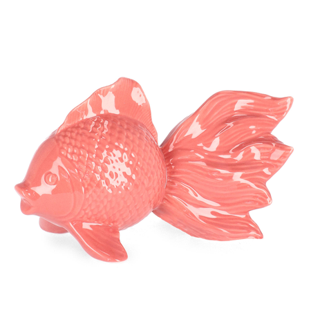 Pesce favignana in porcellana con varie tonalità di colore