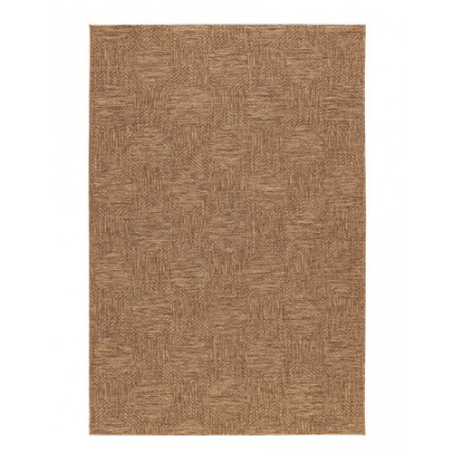 Tappeto da esterno Lune Marrone Esagono 160 x 230 cm