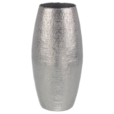 Vaso decorativo graceful bomb in alluminio artigianale