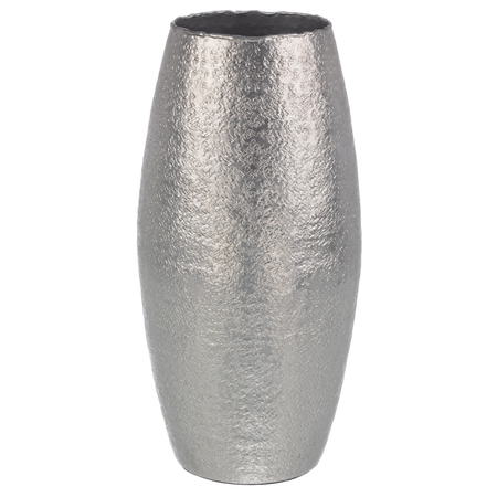Vaso decorativo graceful bomb in alluminio artigianale
