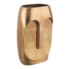 Vaso asmita  decorazione interno brass in alluminio