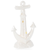 Decorazione capri realizzati in porcellana, con led, funzionanti anche con batteria 3xlr44 incluse