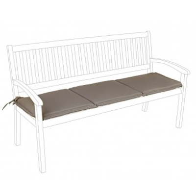 Cuscino da esterno per Panca 3 Posti in Polyestere 180 gr