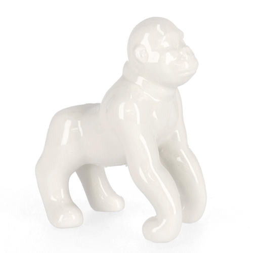 Decorazione gorilla mowgli realizzato in ceramica impermeabile, prodotto con diverse varietà di colore e misure