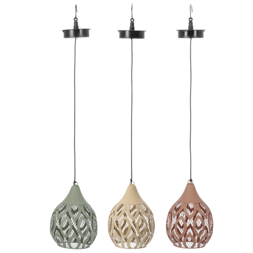 Lanterna solare estel in acciaio verniciato a polvere epossidica per uso interno ed esterno