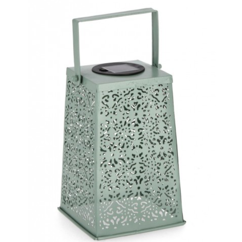 Lanterna solare kalidas in acciao per uso interno ed esterno
